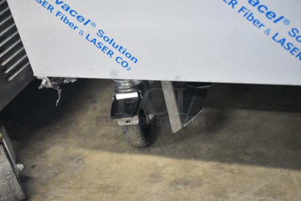 BRAND NEW SCRATCH AND DENT! 2022 Pitco Frialator SSH75 Stainless Steel Commercial Natural Gas Powered 2 Bay Deep Fat Fryer on Commercial Casters. 105,000 BTU. - Image 8 of 14