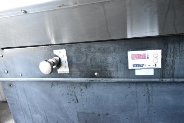 Wood Stone Stainless Steel Commercial Natural Gas Powered Il Forno Single Deck Pizza Oven. - Image 5 of 6