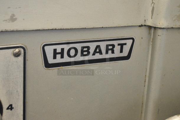 Hobart Metal Commercial Floor Style Planetary Dough Mixer w/ Stainless Steel Mixing Bowl and Dough Hook Attachment. 208/240 Volts. - Image 4 of 10
