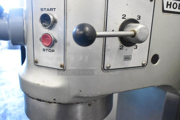 Hobart Metal Commercial Floor Style Planetary Dough Mixer w/ Stainless Steel Mixing Bowl and Dough Hook Attachment. 208/240 Volts. - Image 8 of 10