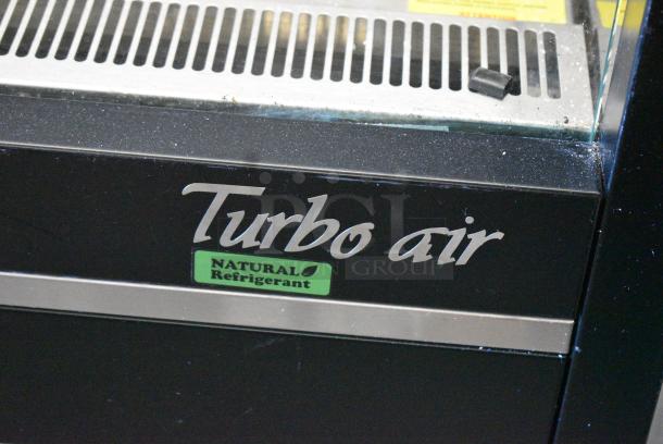 Turbo Air TOM-48UC-B-N Metal Commercial Black Drop-In Refrigerated Open Display Case Merchandiser. 115 Volts, 1 Phase. Tested and Powers On But Does Not Get Cold - Image 3 of 6