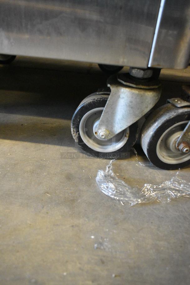 Stoelting F231-109I2 Stainless Steel Commercial Floor Style Water Cooled 2 Flavor w/ Twist Soft Serve Ice Cream Machine on Commercial Casters. 208-230 Volts, 3 Phase. - Image 6 of 10