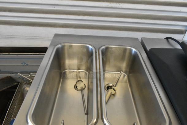 Stoelting F231-109I2 Stainless Steel Commercial Floor Style Water Cooled 2 Flavor w/ Twist Soft Serve Ice Cream Machine on Commercial Casters. 208-230 Volts, 3 Phase. - Image 8 of 10