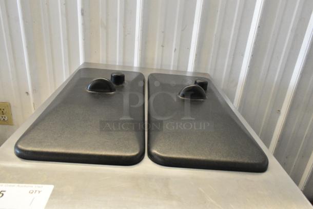Stoelting F231-109I2 Stainless Steel Commercial Floor Style Water Cooled 2 Flavor w/ Twist Soft Serve Ice Cream Machine on Commercial Casters. 208-230 Volts, 3 Phase. - Image 8 of 11