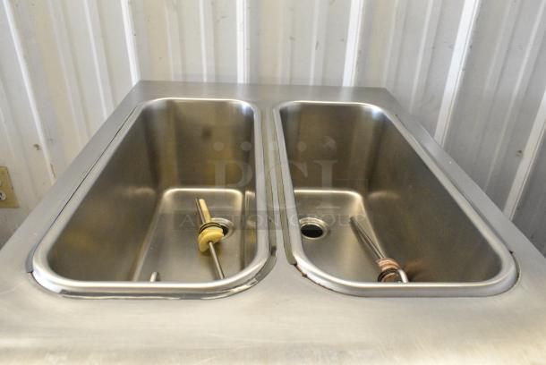 Stoelting F231-109I2 Stainless Steel Commercial Floor Style Water Cooled 2 Flavor w/ Twist Soft Serve Ice Cream Machine on Commercial Casters. 208-230 Volts, 3 Phase. - Image 9 of 11