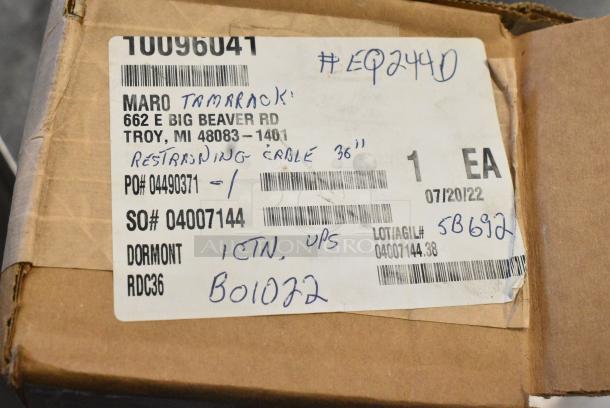 BRAND NEW SCRATCH AND DENT! Dormont RDC36 Restraining Device Kit - Image 3 of 4