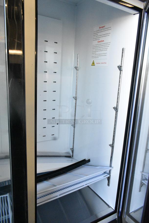 BRAND NEW SCRATCH AND DENT! 2024 Migali C-72FM-HC Metal Commercial 3 Door Reach In Freezer Merchandiser. 115/208-230 Volts, 1 Phase. - Image 6 of 9