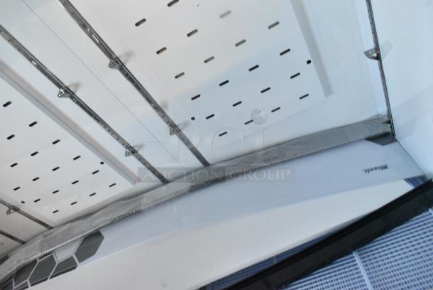 BRAND NEW SCRATCH AND DENT! 2024 Migali C-72FM-HC Metal Commercial 3 Door Reach In Freezer Merchandiser. 115/208-230 Volts, 1 Phase. - Image 7 of 9