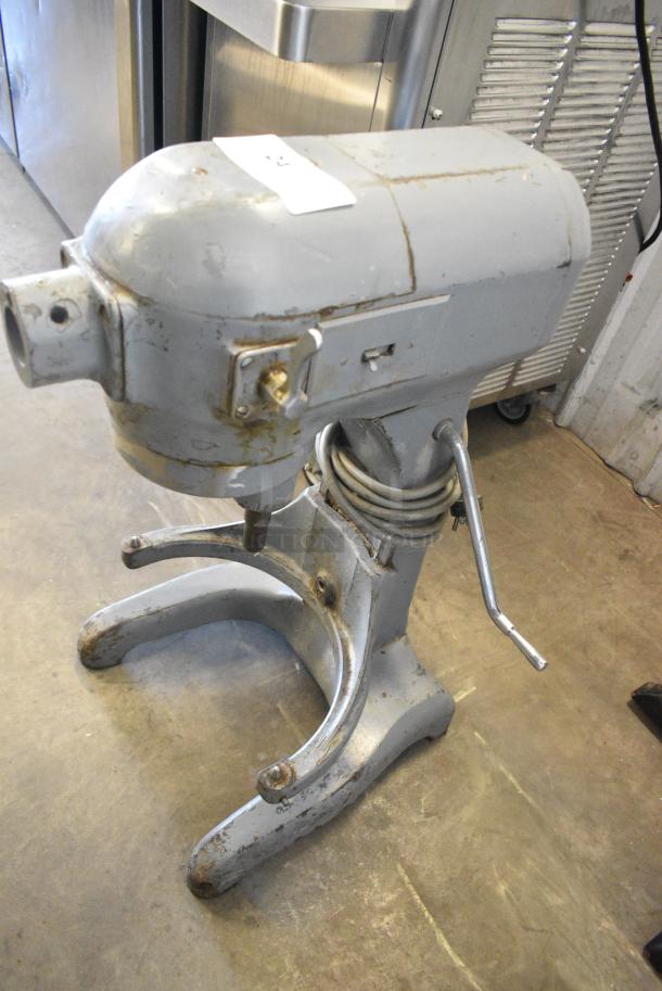 Hobart A-200 Metal Commercial Countertop 20 Quart Planetary Dough Mixer. 120 Volts, 1 Phase. Cannot Test Due To Damaged Plug - Image 1 of 6