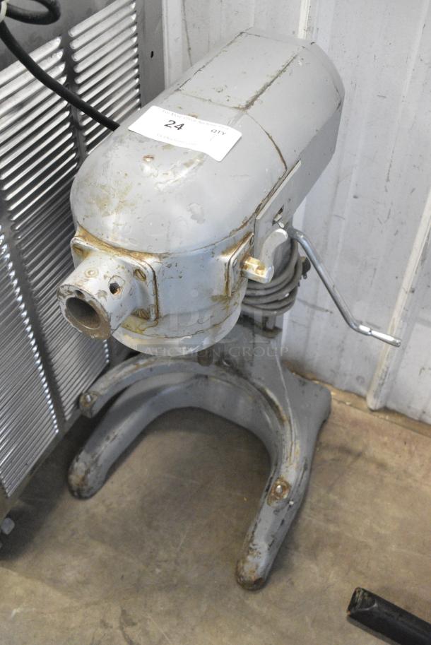 Hobart A-200 Metal Commercial Countertop 20 Quart Planetary Dough Mixer. 120 Volts, 1 Phase. Cannot Test Due To Damaged Plug - Image 3 of 6
