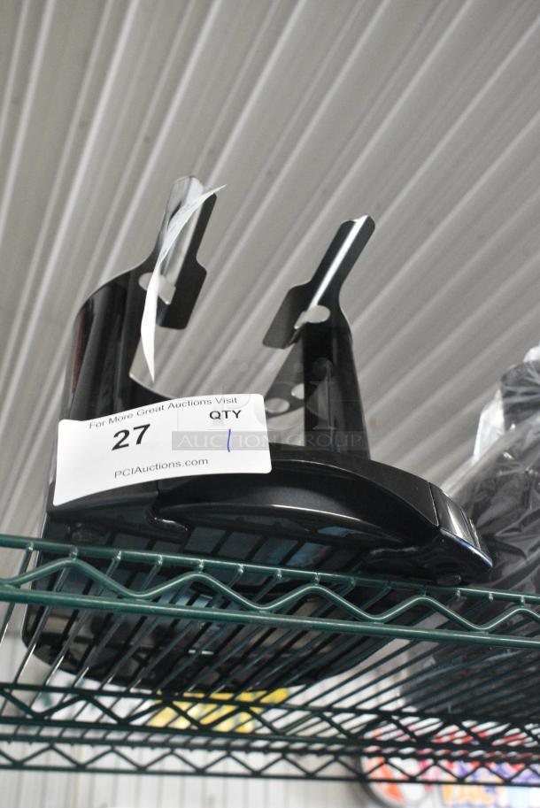 BRAND NEW SCRATCH AND DENT! Fetco A150 344A150 Single Black and Stainless Steel Satellite Coffee Server Stand - Image 2 of 6