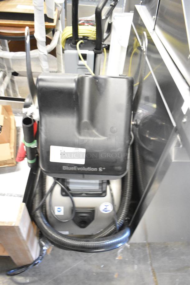 BRAND NEW SCRATCH AND DENT! Blue Evolution S+ J19217 448J19217 Portable Dry Steam Vacuum Cleaner with UVC Light Filter, Touchpad, and Tool Kit - 0.52 Gallon. 120 Volts, 1 Phase. Tested and Working! - Image 1 of 7