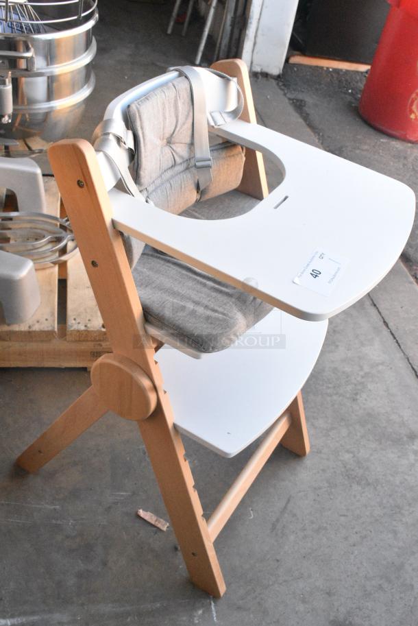 Wooden High Chair. - Image 4 of 5