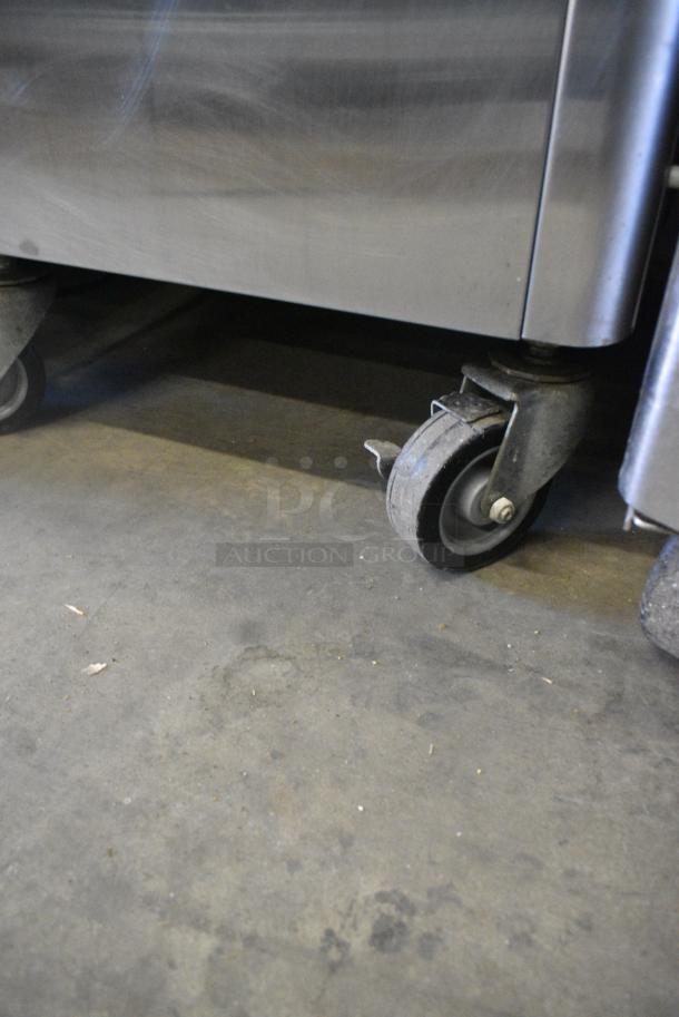 Stoelting F231-109I2 Stainless Steel Commercial Floor Style Water Cooled 2 Flavor w/ Twist Soft Serve Ice Cream Machine on Commercial Casters. 208-230 Volts, 3 Phase. - Image 4 of 10
