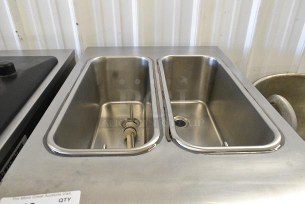 Stoelting F231-109I2 Stainless Steel Commercial Floor Style Water Cooled 2 Flavor w/ Twist Soft Serve Ice Cream Machine on Commercial Casters. 208-230 Volts, 3 Phase. - Image 8 of 10