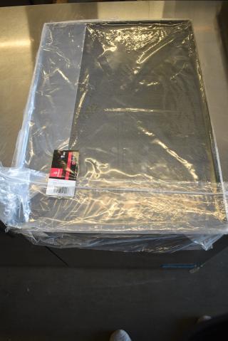 BRAND NEW SCRATCH AND DENT! Matfer Bourgeat 310104 17 3/4" x 25" Tapered Edge Blue Carbon Steel Sheet Pan
