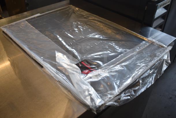 BRAND NEW SCRATCH AND DENT! Matfer Bourgeat 310104 17 3/4" x 25" Tapered Edge Blue Carbon Steel Sheet Pan - Image 2 of 4