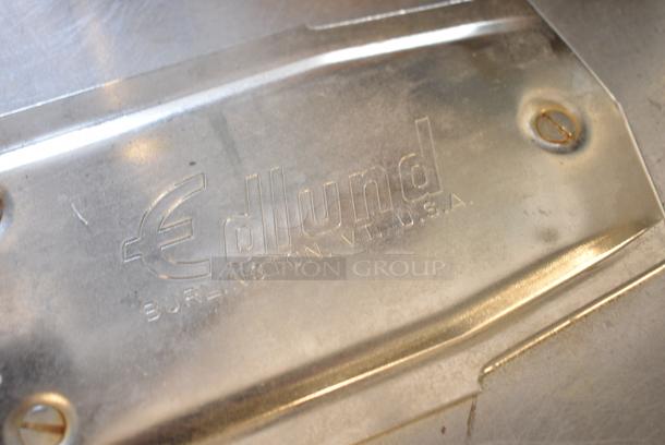 Stainless Steel Table w/ Mounted Commercial Can Opener and Under Shelf on Commercial Casters. - Image 4 of 5