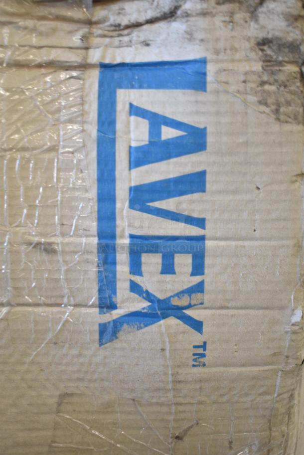 BRAND NEW SCRATCH AND DENT! Lavex 274HKCARTLCK Hotel / Housekeeping Cart - Large Locking Three Shelf - Image 5 of 7
