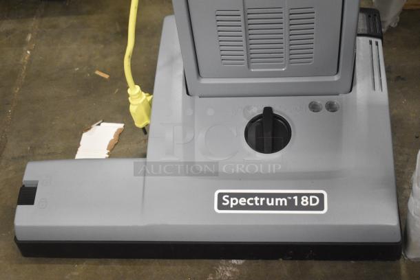 BRAND NEW SCRATCH AND DENT! Advance Spectrum 18D 9060507010 18" Dual Motor Upright Vacuum with HEPA Filtration - 120 Volts, 1 Phase. - Image 4 of 7