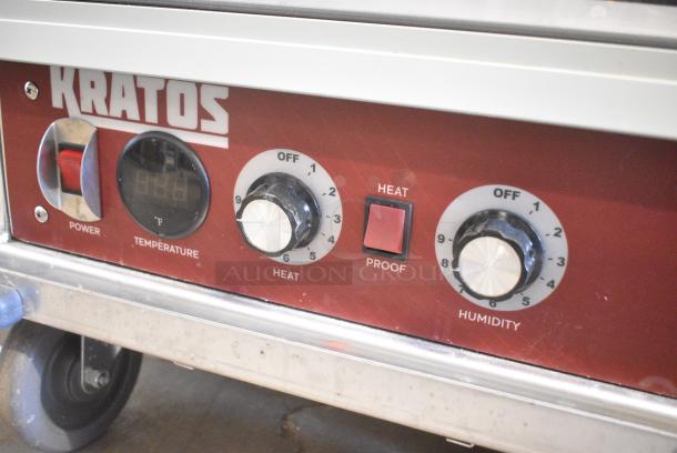 BRAND NEW SCRATCH AND DENT! 2024 Kratos HC1836HP Metal Heater/Proofer Non-Insulated on Commercial Casters. 120 Volts, 1 Phase. Tested and Working! - Image 4 of 8