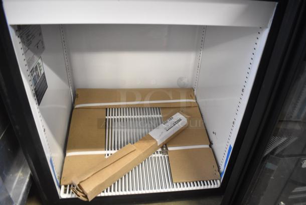 BRAND NEW SCRATCH AND DENT! 2022 True GDM-05-HC Metal Commercial Mini Cooler Merchandiser. 115 Volts, 1 Phase. Tested and Working! - Image 6 of 9