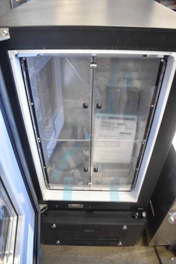 BRAND NEW SCRATCH AND DENT! Lumilinna ICE-SC40BXIWU Metal Commercial Single Door Beverage Cooler Crystallizer / Slush Cooler. 115 Volts, 1 Phase. Tested and Working! - Image 4 of 8