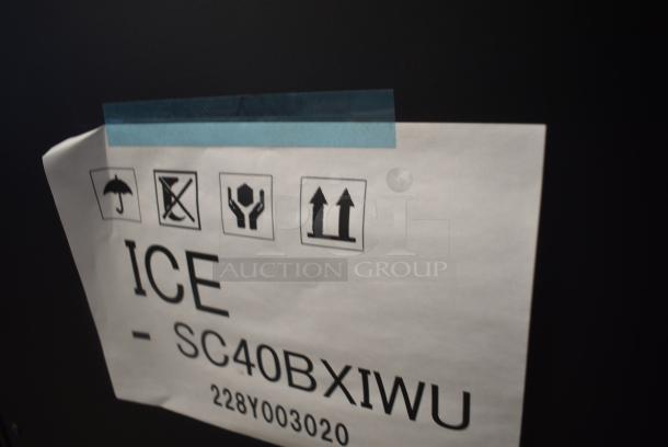 BRAND NEW SCRATCH AND DENT! Lumilinna ICE-SC40BXIWU Metal Commercial Single Door Beverage Cooler Crystallizer / Slush Cooler. 115 Volts, 1 Phase. Tested and Working! - Image 8 of 8