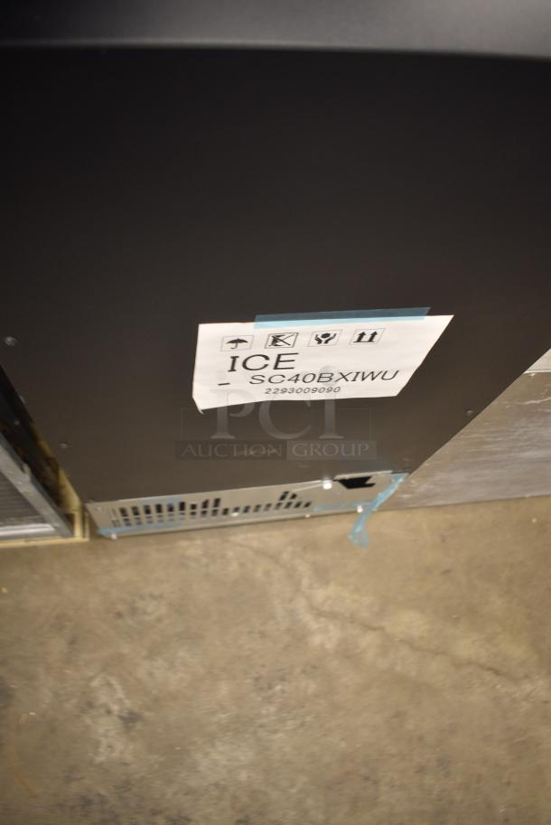 BRAND NEW SCRATCH AND DENT! Lumilinna ICE-SC40BXIWU Metal Commercial Single Door Beverage Cooler Crystallizer / Slush Cooler. 115 Volts, 1 Phase. Tested and Working! - Image 8 of 9