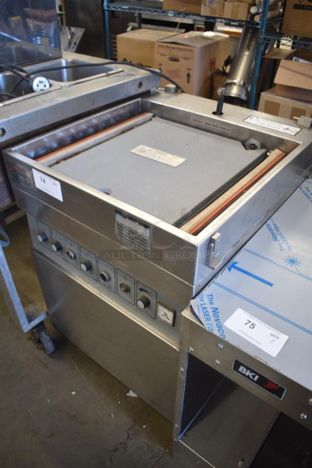 Hobart H-190G Stainless Steel Commercial Vacuum Sealer on Commercial Casters. 240 Volts, 3 Phase. - Image 3 of 9
