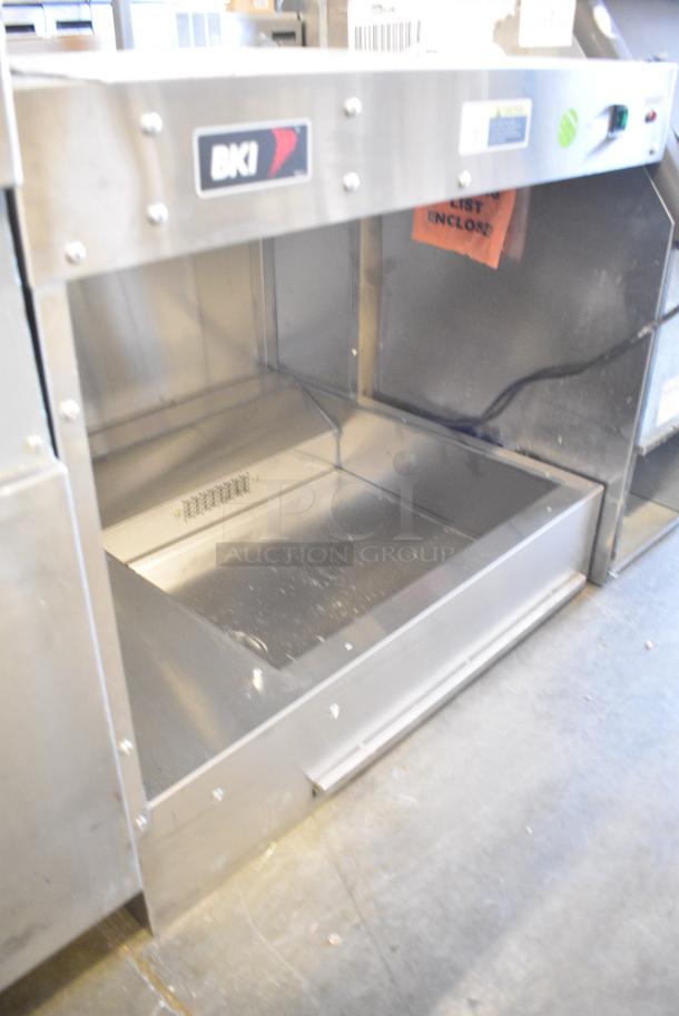 2017 BKI HFW-R Stainless Steel Commercial Countertop Dumping Station Fry Warmer. 120 Volts, 1 Phase.  Tested and Working! - Image 2 of 8
