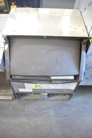 Manitowoc QY0214A Stainless Steel Commercial Self Contained Undercounter Ice Machine. 115 Volts, 1 Phase. - Item #1172434