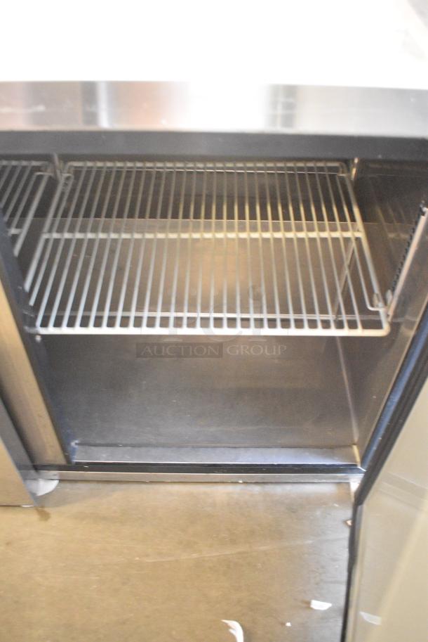 Turbo Air MUR-48 Stainless Steel Commercial 2 Door Undercounter Cooler. 115 Volts, 1 Phase. Tested and Working! - Image 6 of 9