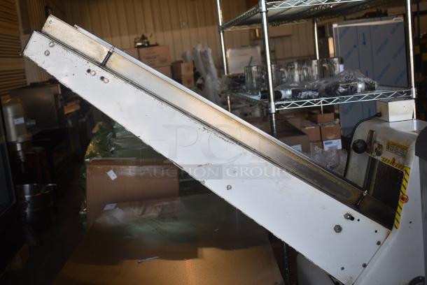 Oliver 797PB Metal Commercial Floor Style Bread Loaf Slicer. 115 Volts, 1 Phase. Tested and Working! - Image 3 of 9