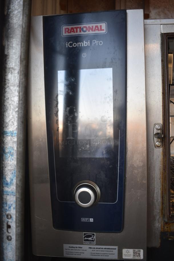 2 2022 Rational LM100EE.AXXXX/LM100CE.AXXXX iCombi Pro Stainless Steel Commercial Electric Powered Combi Convection Oven. 440/480 Volts, 3 Phase. 2 Times Your Bid! - Image 7 of 12
