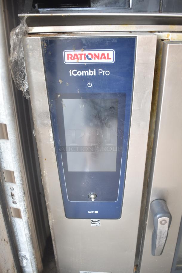 2 2022 Rational LM100EE.AXXXX/LM100CE.AXXXX iCombi Pro Stainless Steel Commercial Electric Powered Combi Convection Oven. 440/480 Volts, 3 Phase. 2 Times Your Bid! - Image 8 of 12