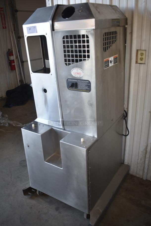 Fresh N Squeeze POS-1 Stainless Steel Commercial Floor Style Citrus Juicer on Commercial Casters. 115 Volts, 1 Phase. Tested and Working! - Image 3 of 8