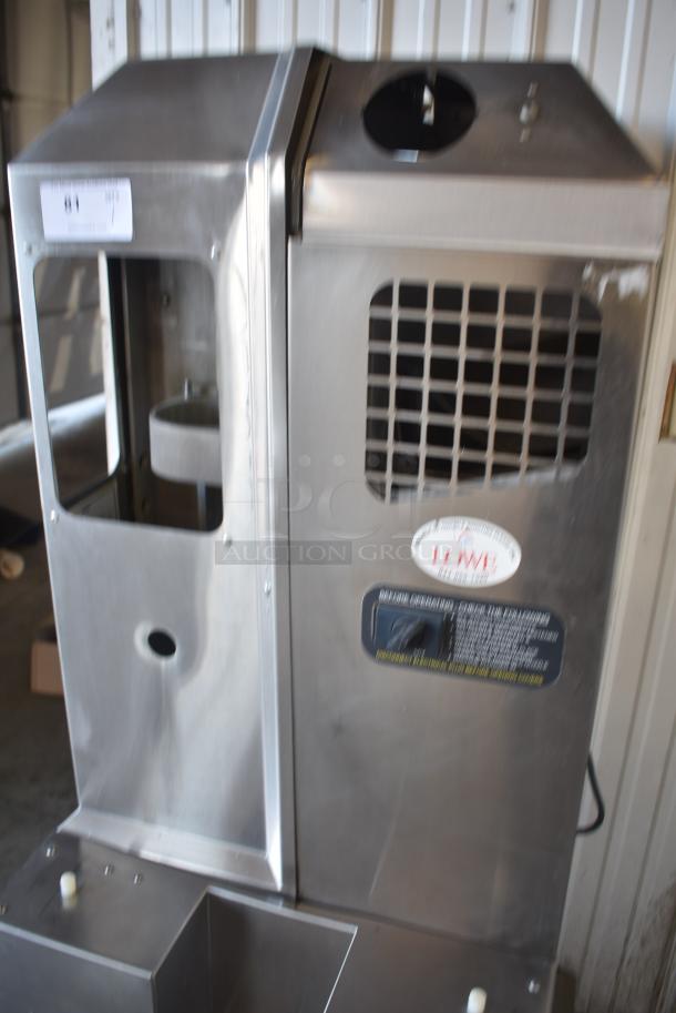 Fresh N Squeeze POS-1 Stainless Steel Commercial Floor Style Citrus Juicer on Commercial Casters. 115 Volts, 1 Phase. Tested and Working! - Image 4 of 8