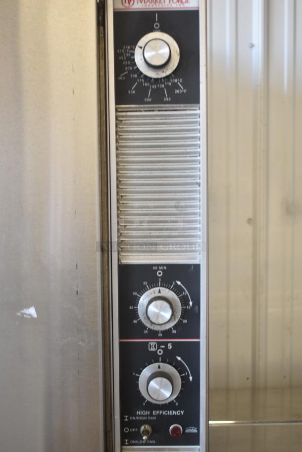 2 Market Forge Stainless Steel Commercial Natural Gas Powered Full Size Convection Oven w. Solid Doors, Metal Oven Racks. 2 Times Your Bid! - Image 5 of 9