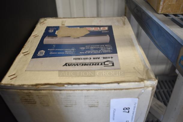 BRAND NEW IN BOX! Strongway 49948 48" Air Curtain. 120 Volts, 1 Phase. - Image 3 of 6