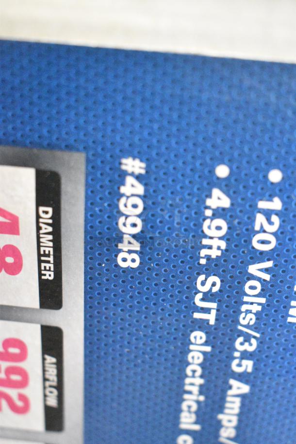 BRAND NEW IN BOX! Strongway 49948 48" Air Curtain. 120 Volts, 1 Phase. - Image 6 of 6