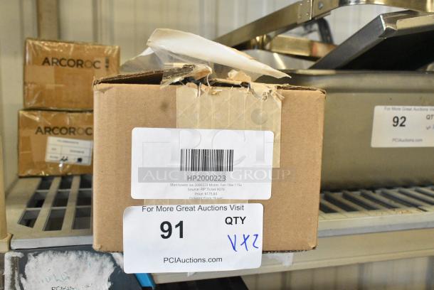 2 BRAND NEW SCRATCH AND DENT! Items Including HP2000223 Manitowoc Ice 2000223 Motor, Fan 16w 115v and Robertshaw Dole Flow Regulator. 2 Times Your Bid! - Image 2 of 10