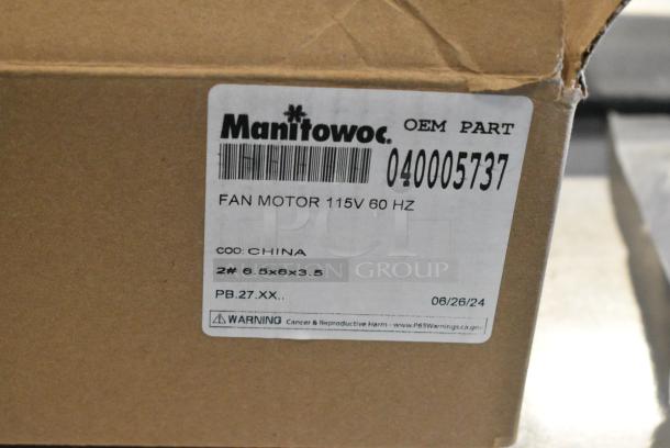 2 BRAND NEW SCRATCH AND DENT! Items Including HP2000223 Manitowoc Ice 2000223 Motor, Fan 16w 115v and Robertshaw Dole Flow Regulator. 2 Times Your Bid! - Image 9 of 10