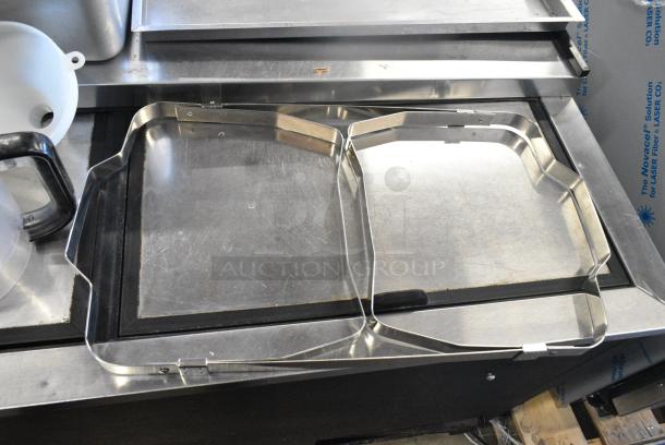 BRAND NEW SCRATCH AND DENT! Items Including Stainless Steel Drop In Bin, Chafer Frame, Metal Bowl, Poly Food Processor Bowl. - Image 4 of 6
