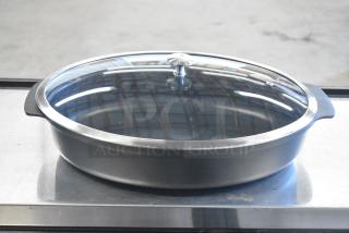BRAND NEW SCRATCH AND DENT! Spring USA Metal Casserole Dish w/ Lid