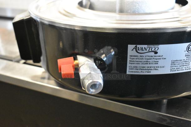 BRAND NEW SCRATCH AND DENT! Avantco 177GRCB110LP GRCLP Liquid Propane 110 Cup (55 Cup Raw) Gas Rice Cooker / Warmer - 25,000 BTU - Image 5 of 6