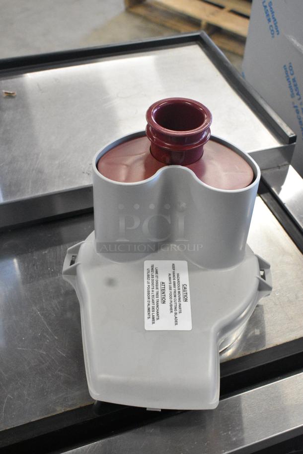 BRAND NEW SCRATCH AND DENT! Robot Coupe Continuous Feed Head - Image 3 of 5
