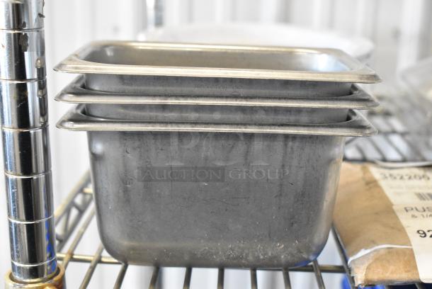 16 Various Drop In Bins Including Stainless Steel and Poly. 16 Times Your Bid! - Image 2 of 4