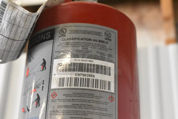 Buckeye Fire Extinguisher. Buyer Must Pick Up - We Will Not Ship This Item. - Image 3 of 3