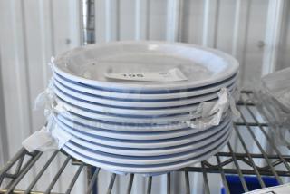 11 Acopa 304FND515 White Melamine Plates. 11 Times Your Bid!